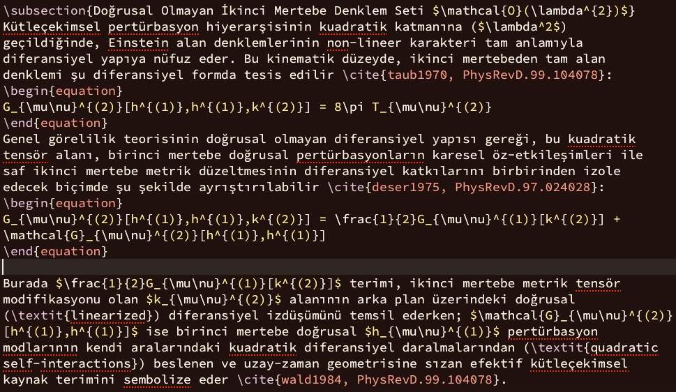 Güncel Çalışmalar